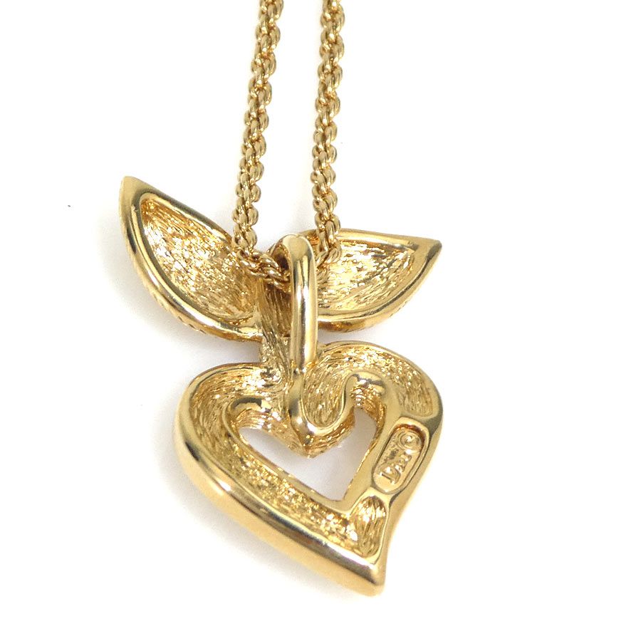 Dior Christian Necklace Gold — view 4
