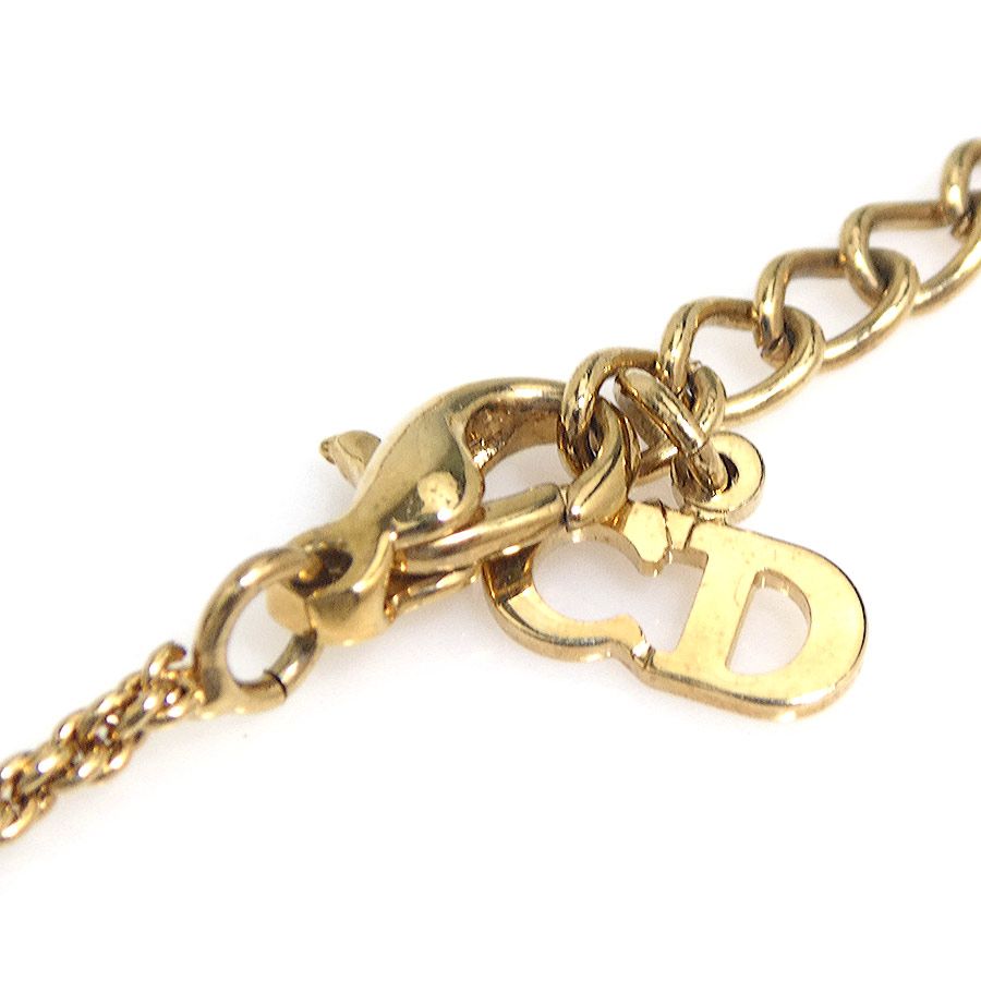 Dior Christian Necklace Gold — view 6