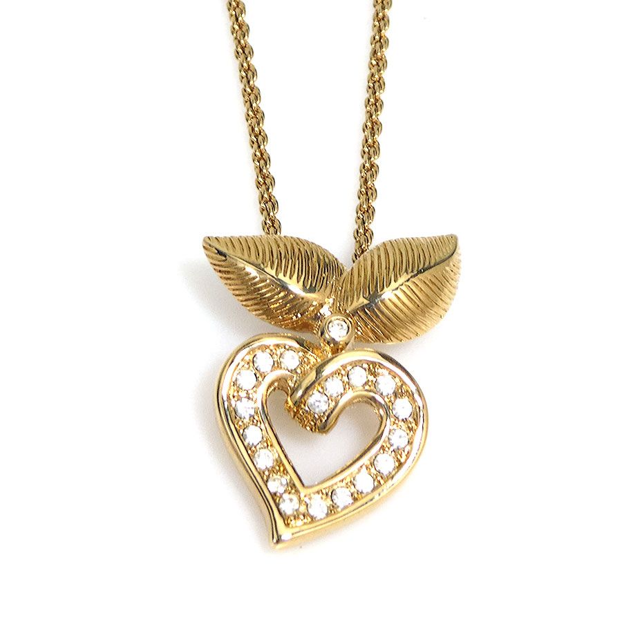 Dior Christian Necklace Gold — view 3