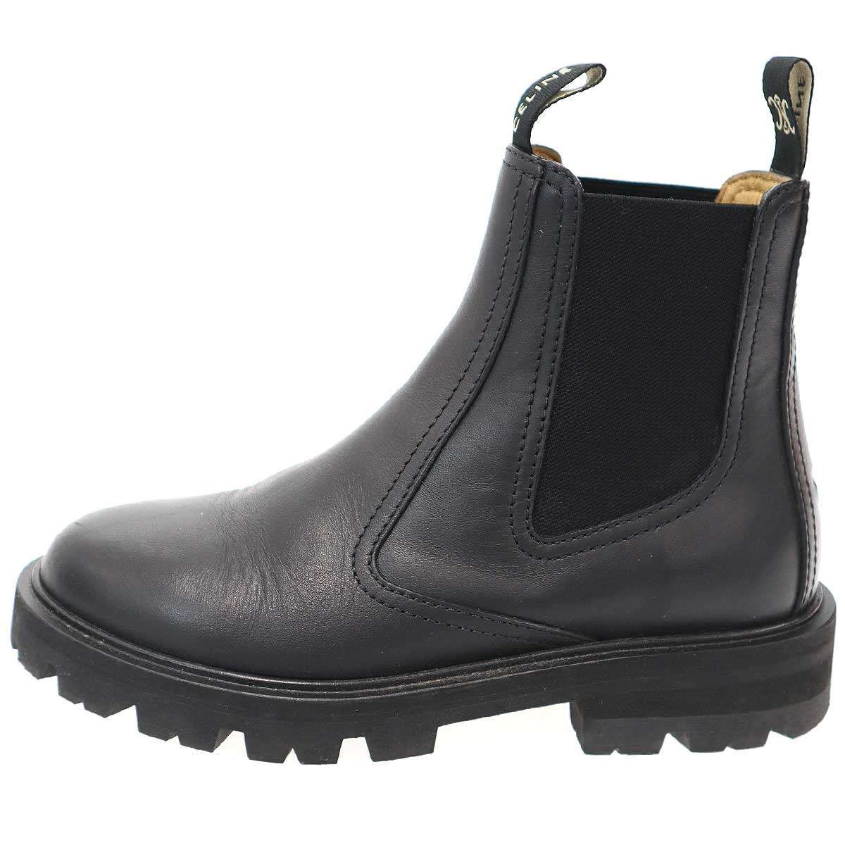 Celine Margaret Side Gore Chelsea Boots Black 36 — view 2