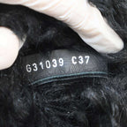 Chanel CC Logo Mouton Leather Long Boots Black 37 — view 5