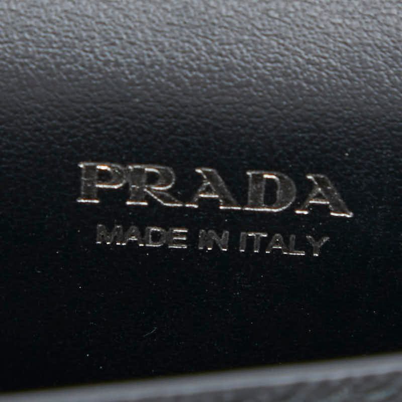 Prada Pouch Black Saffiano Leather — view 7