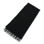 Dior Au Bree Double Face Muffler Gray Cashmere Wool Scarf — view 4