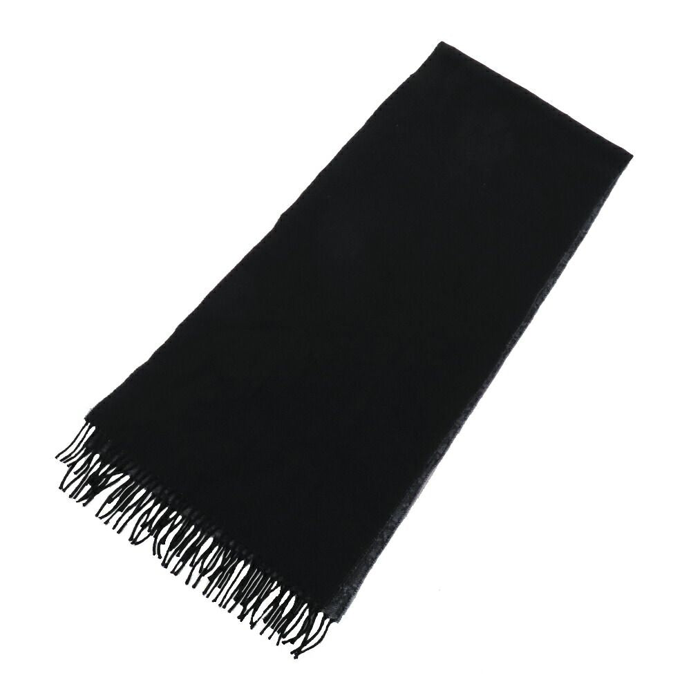 Dior Au Bree Double Face Muffler Gray Cashmere Wool Scarf — view 4