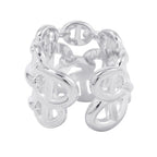 Hermes Ring Chaine D'ancre GM Enchainee Silver 48 — view 4