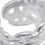Hermes Ring Chaine D'ancre GM Enchainee Silver 48 — view 9