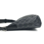 Louis Vuitton Shoulder Bag Mick PM Damier Graphite Canvas Black — view 3