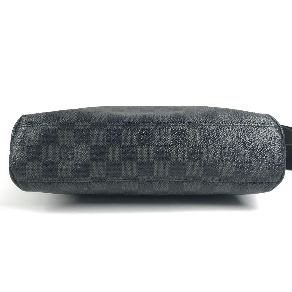 Louis Vuitton Shoulder Bag Mick PM Damier Graphite Canvas Black — view 5