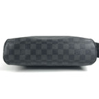 Louis Vuitton Shoulder Bag Mick PM Damier Graphite Canvas Black — view 5