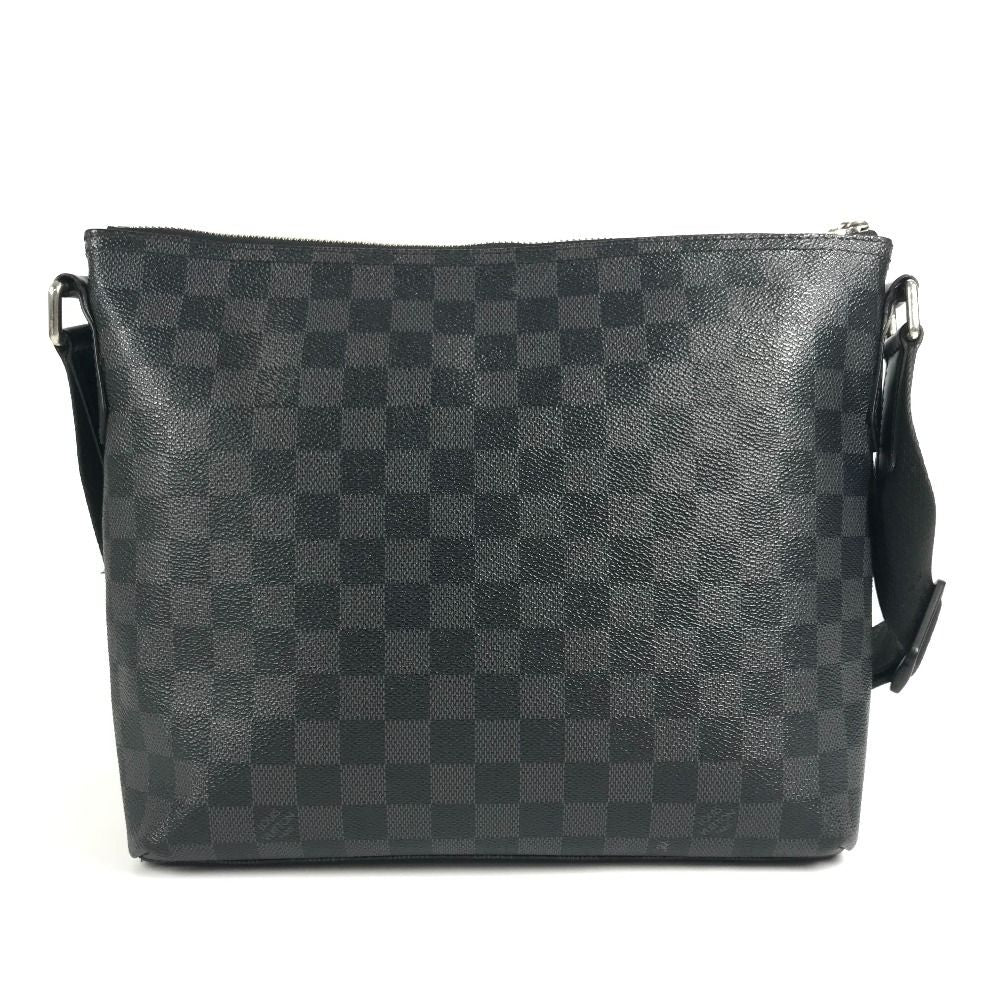 Louis Vuitton Shoulder Bag Mick PM Damier Graphite Canvas Black — view 2