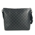 Louis Vuitton Shoulder Bag Mick PM Damier Graphite Canvas Black — view 2