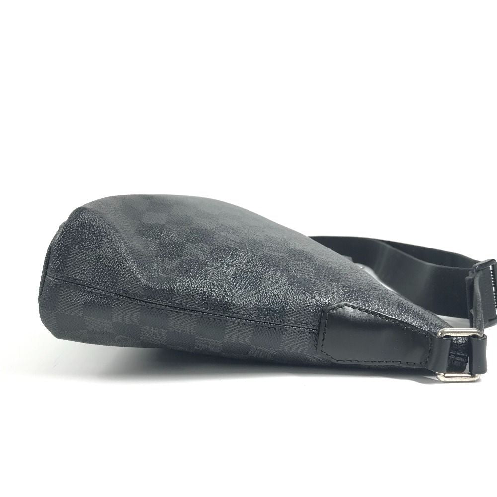 Louis Vuitton Shoulder Bag Mick PM Damier Graphite Canvas Black — view 4