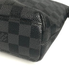 Louis Vuitton Shoulder Bag Mick PM Damier Graphite Canvas Black — view 6