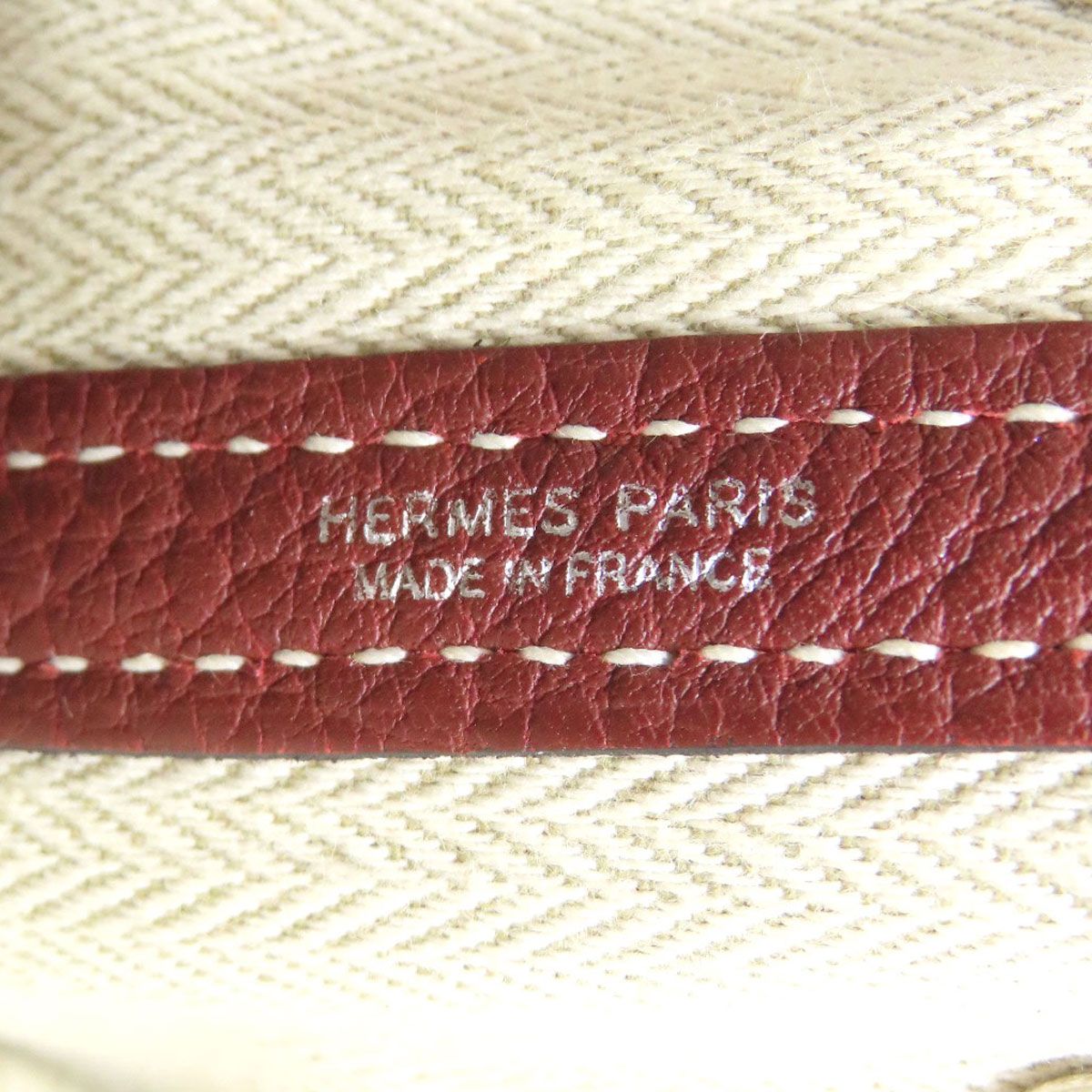 Hermes Garden Party Tpm Silver Handbag Negonda — view 6