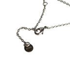 Dior Christian Rhinestone Clair D Lune Chain Bracelet Silver Metal — view 6