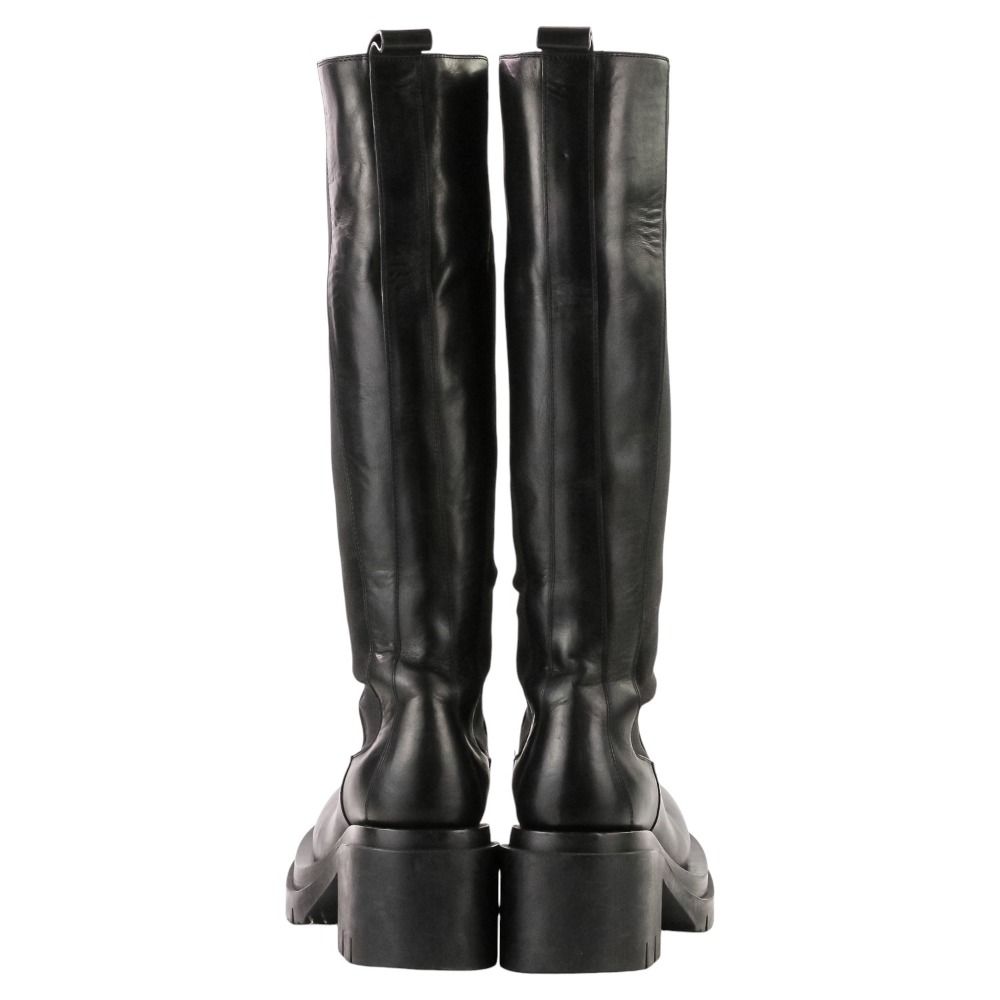 Bottega Veneta Rug Long Boots 38 Black — view 5
