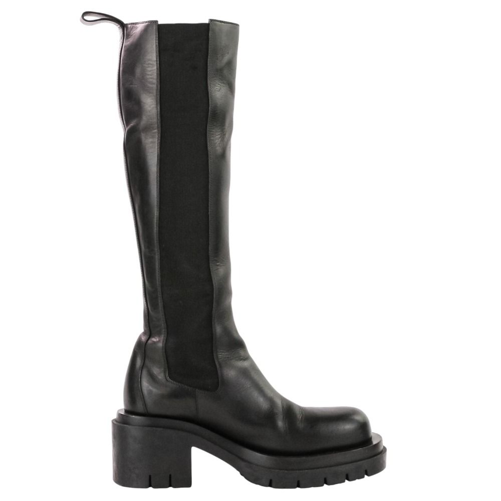 Bottega Veneta Rug Long Boots 38 Black — view 4