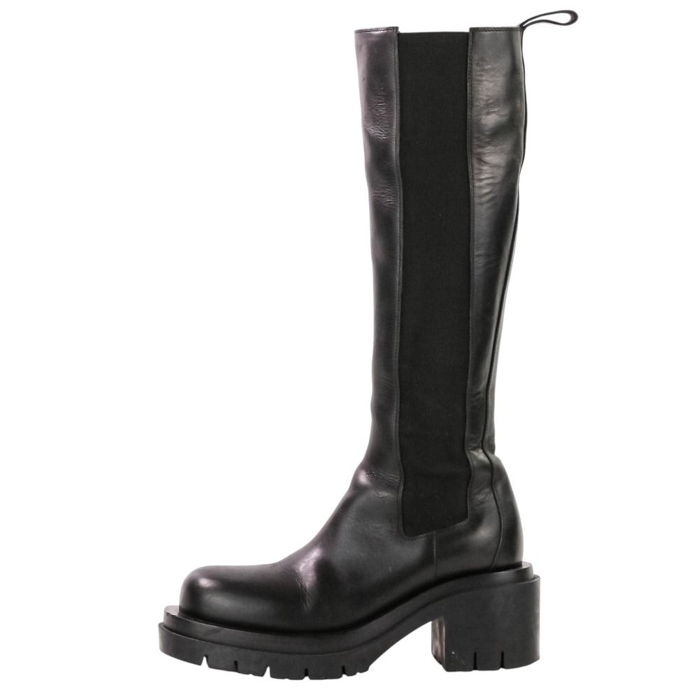 Bottega Veneta Rug Long Boots 38 Black — view 3