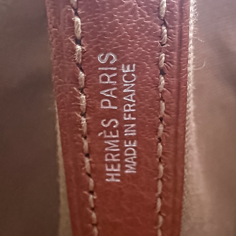 Hermes Garden Party Tpm Toile Officier Negonda Tote Potiron — view 8