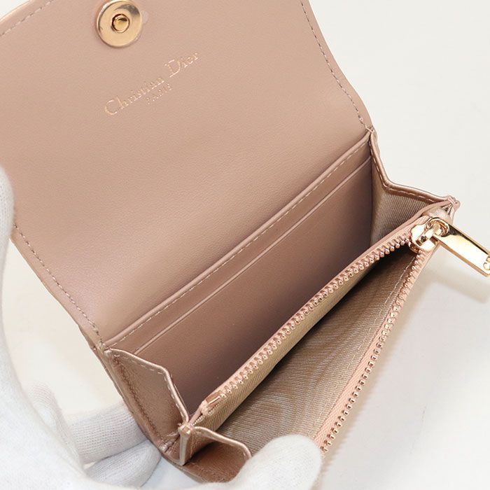 Dior Glycine Wallet Caro Bifold — view 3