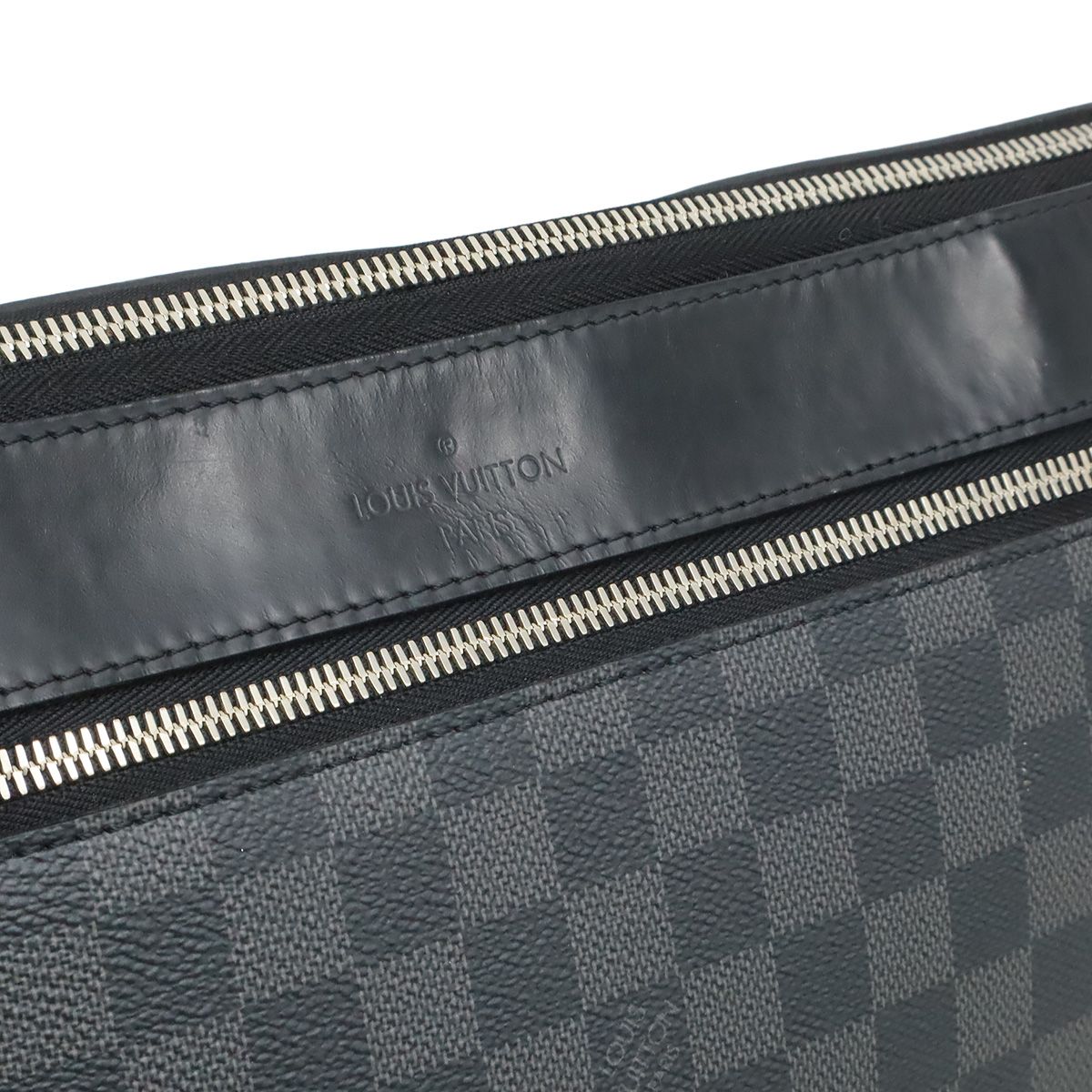 Louis Vuitton Damier Graphite Mick MM NM Shoulder Bag — view 8