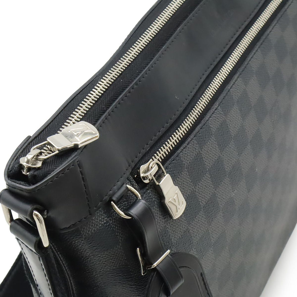 Louis Vuitton Damier Graphite Mick MM NM Shoulder Bag — view 6