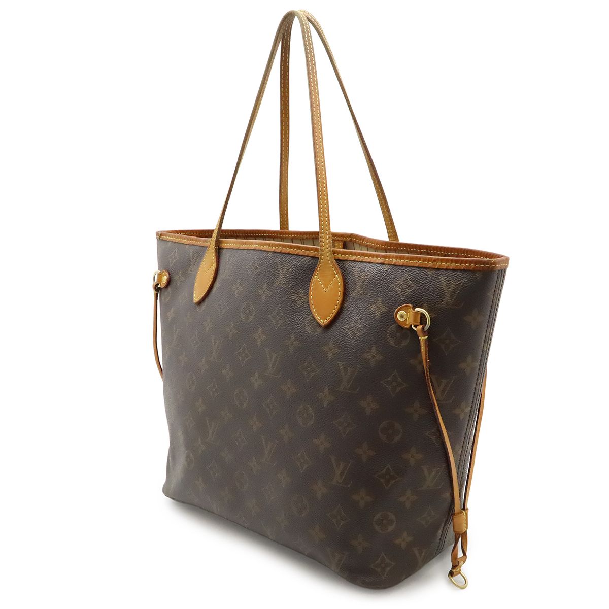 Louis Vuitton Monogram Neverfull MM Tote Shoulder Bag — view 2