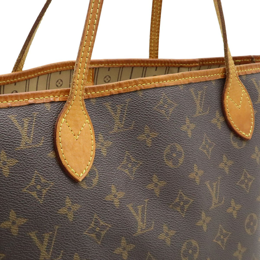 Louis Vuitton Monogram Neverfull MM Tote Shoulder Bag — view 7