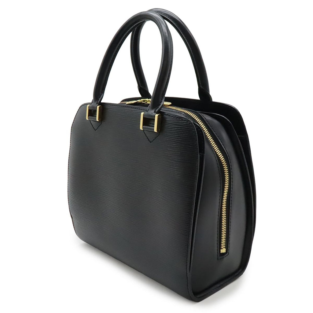 Louis Vuitton Epi Pont Neuf Handbag Leather Noir Black Gold — view 2