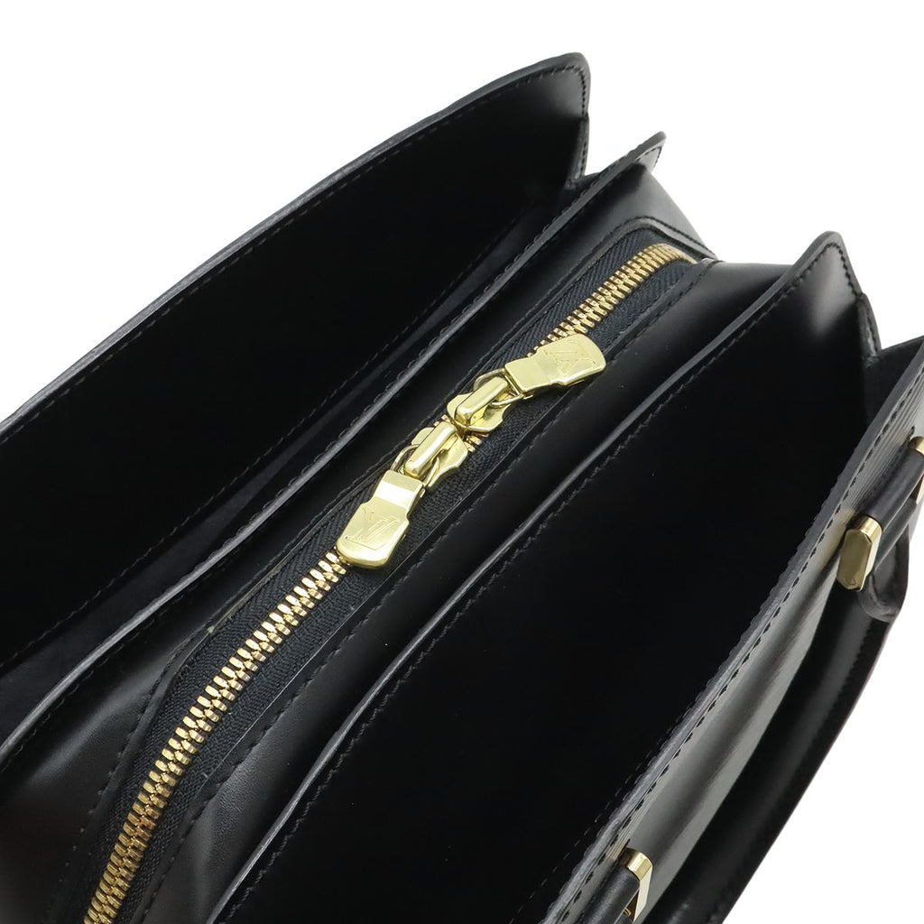 Louis Vuitton Epi Pont Neuf Handbag Leather Noir Black Gold — view 6