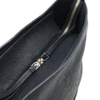 Prada Vitello Phoenix Shoulder Bag Striped Crossbody Leather Nero — view 6