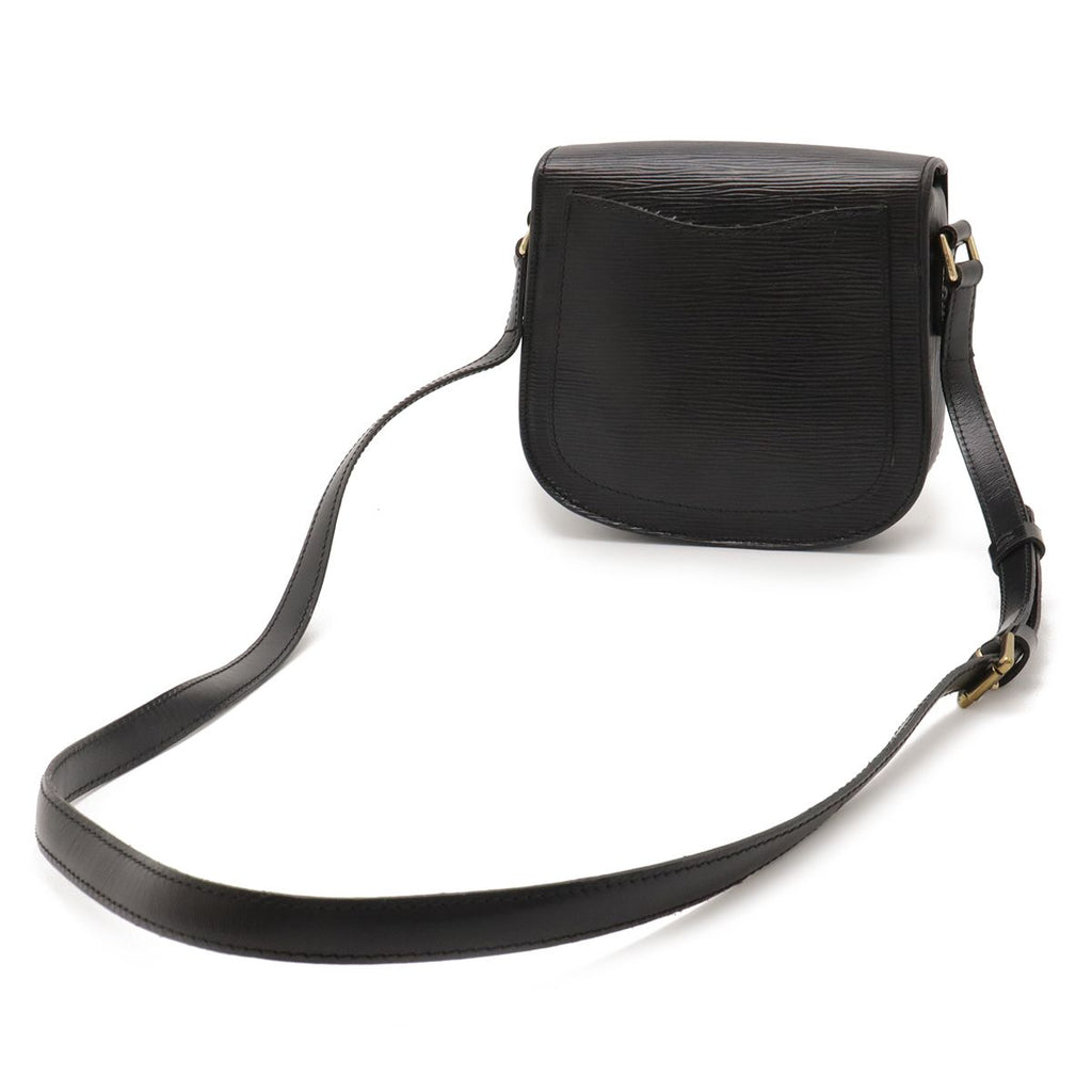 Louis Vuitton Epi Mini Saint Cloud Shoulder Bag Pochette Crossbody Leather Noir — view 2