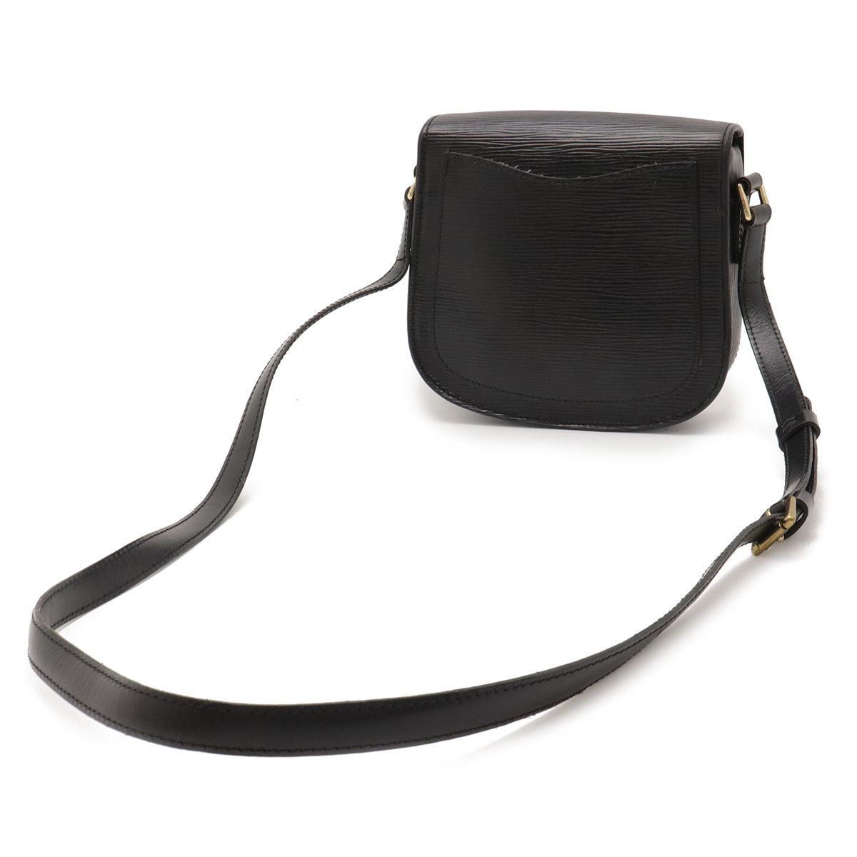 Louis Vuitton Epi Mini Saint Cloud Shoulder Bag Pochette Crossbody Leather Noir — view 2