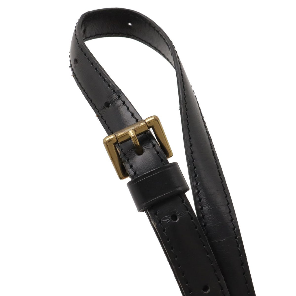 Louis Vuitton Epi Mini Saint Cloud Shoulder Bag Pochette Crossbody Leather Noir — view 4