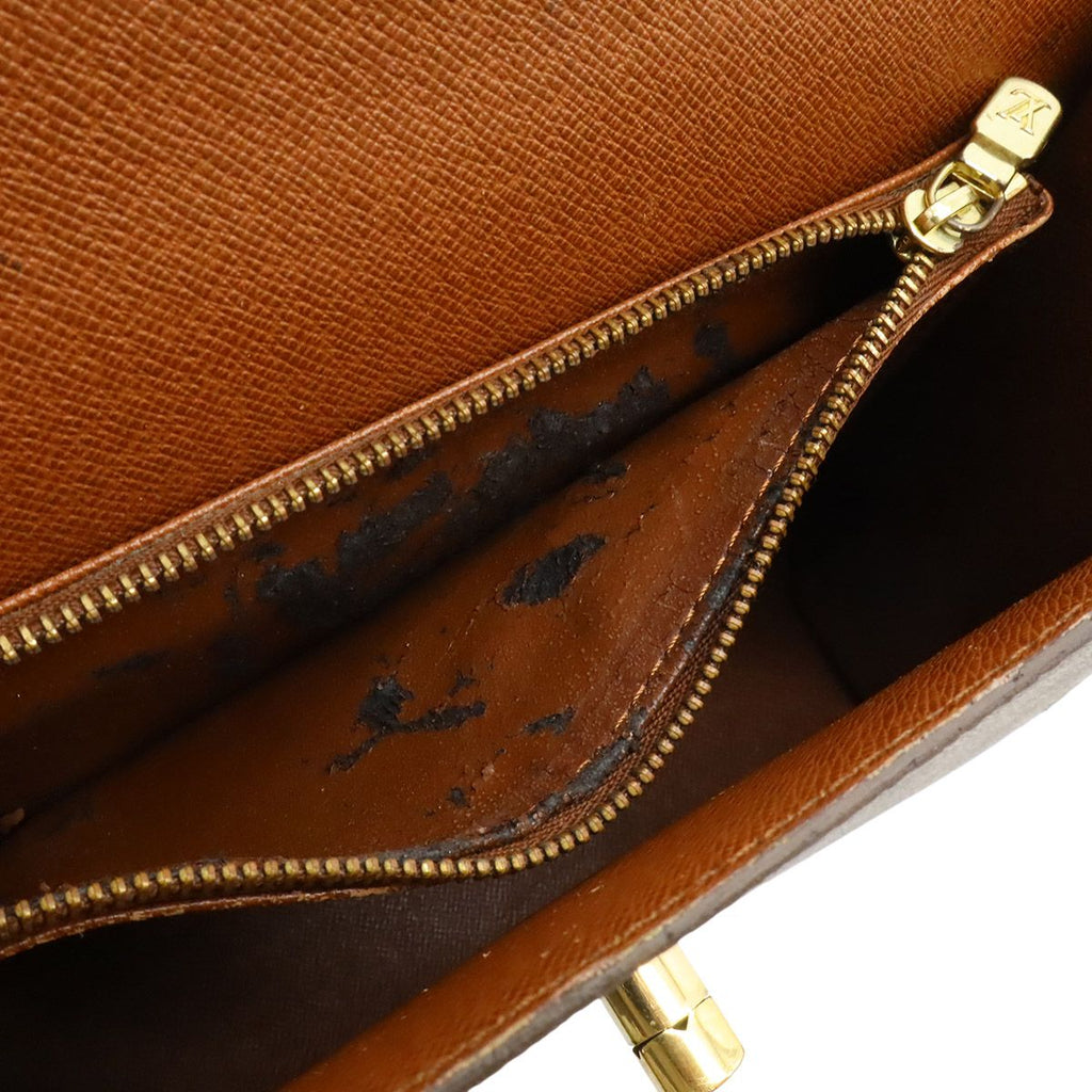 Louis Vuitton Monogram Malesherbes Handbag Flap Bag — view 8