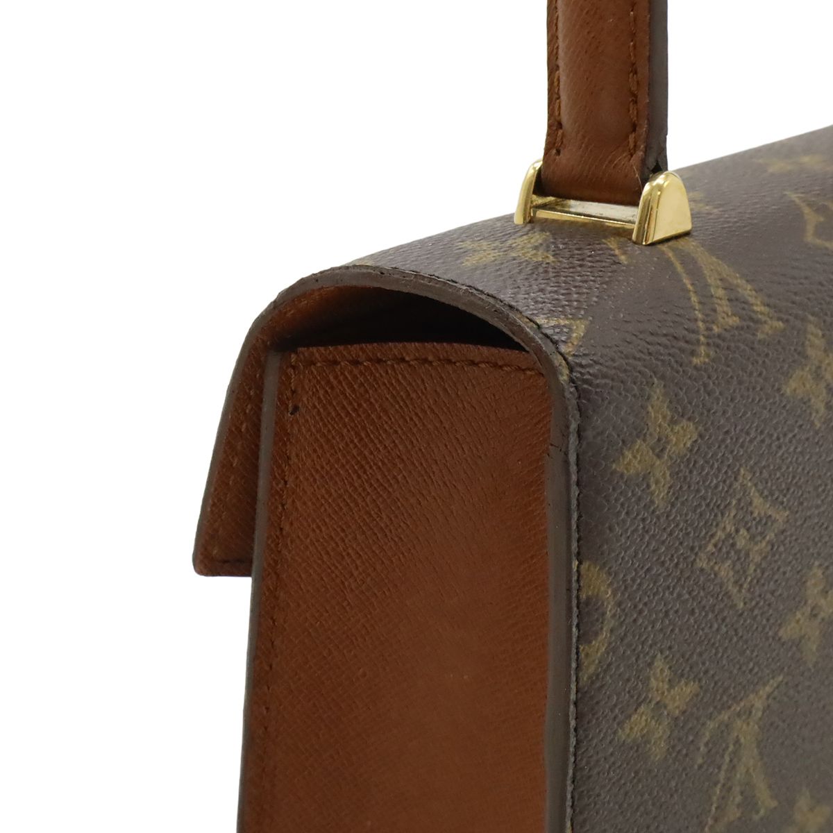 Louis Vuitton Monogram Malesherbes Handbag Flap Bag — view 5