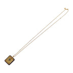 Hermes As de Coeur PM Necklace Pendant Beige Etoupe