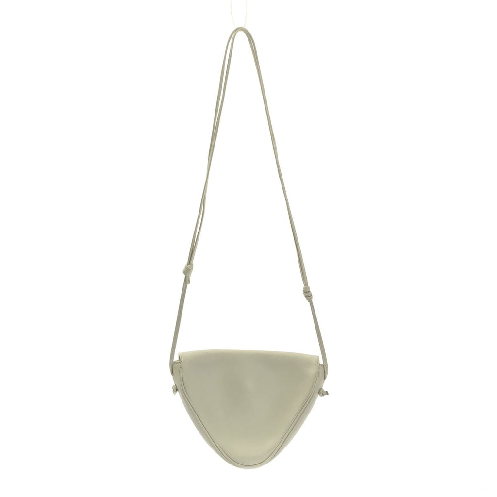 Celine Logo Triangle Shoulder Bag White — view 2