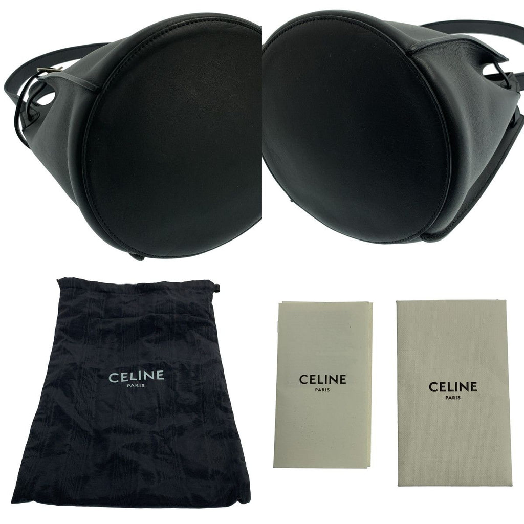 Celine Classic Box Small Shoulder Bag Black — view 8