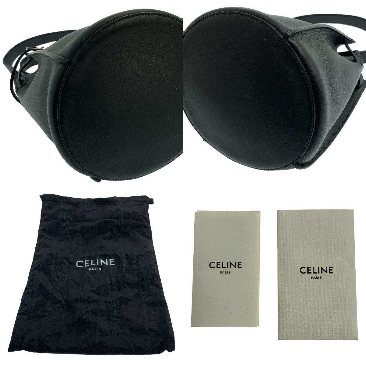 Celine Classic Box Small Shoulder Bag Black — view 8