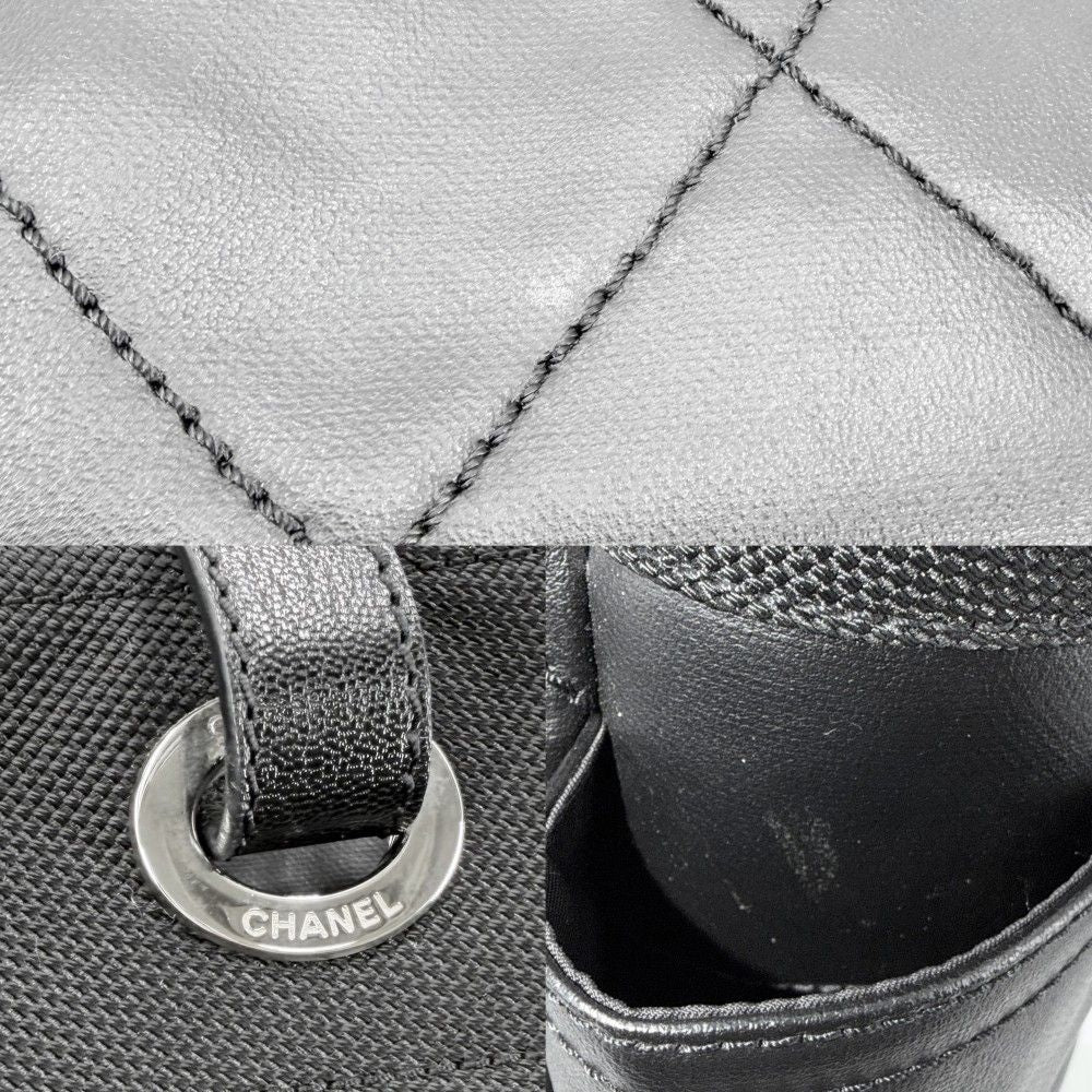 Chanel Tote Paris Biarritz MM Handbag CC Logo — view 7