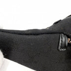 Celine Body Bag Triomphe Canvas Black Silver Har — view 7