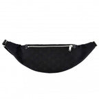 Celine Body Bag Triomphe Canvas Black Silver Har — view 2