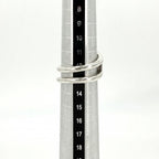 Hermes Ring Chaine D'ancre Twist Small 53