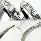 Hermes Bangle Bracelet Silver — view 6