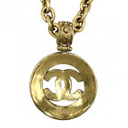 Chanel Necklace CC Logo Long — view 2