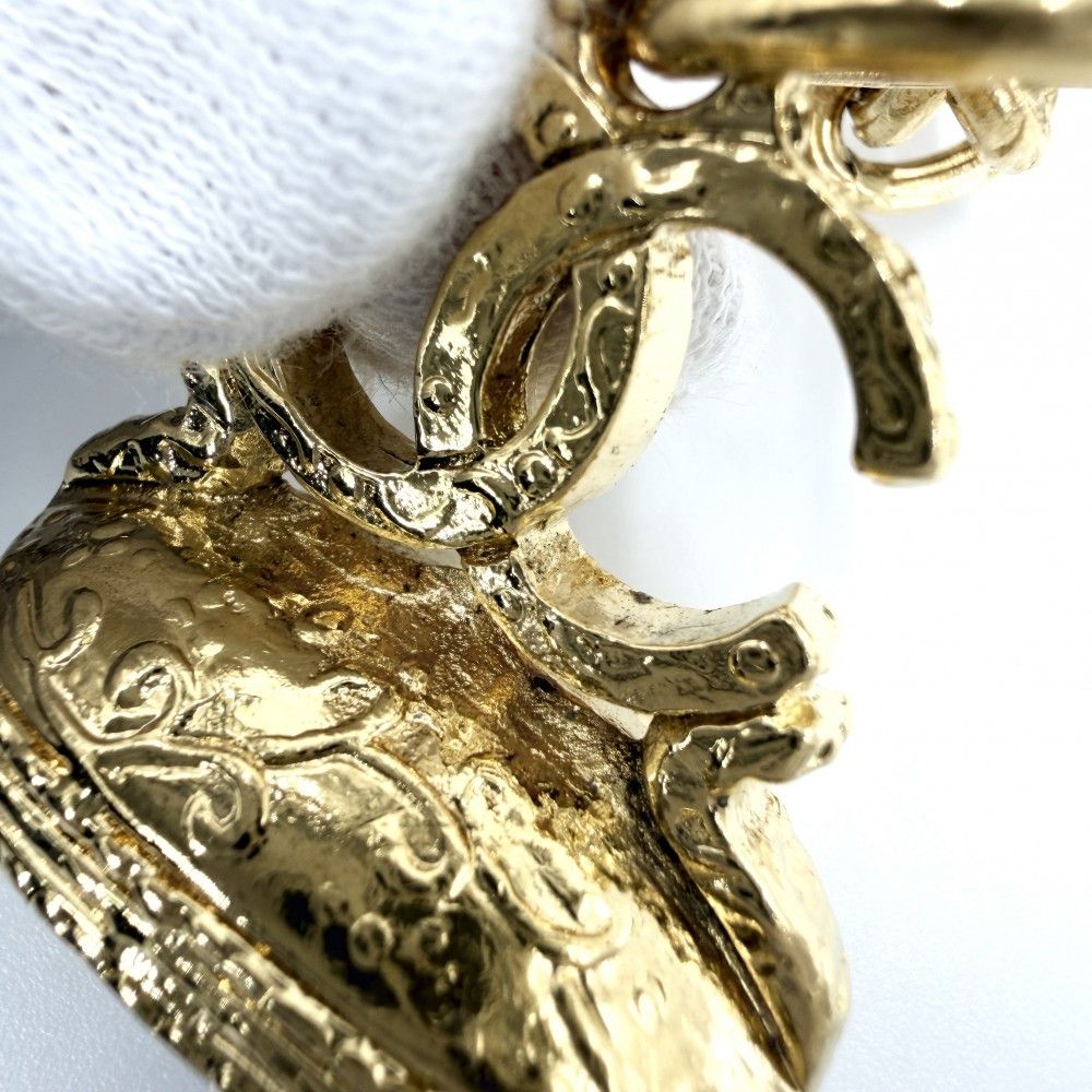 Chanel Necklace Gripoix CC Logo Long — view 7