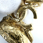 Chanel Necklace Gripoix CC Logo Long — view 7