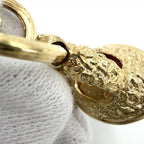 Chanel Necklace Gripoix CC Logo Long — view 8