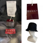 Gucci Bucket Hat Nylon Black — view 8